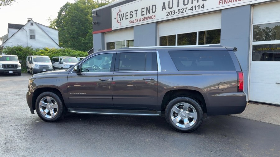 2016 Chevrolet Suburban 4WD 4dr 1500 LTZ, available for sale in Waterbury, Connecticut | West End Automotive Center. Waterbury, Connecticut 2016 Chevrolet Suburban 4WD 4dr 1500 LTZ, available for sale in Waterbury, Connecticut | West End Automotive Center. Waterbury, Connecticut