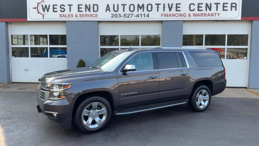 2016 Chevrolet Suburban 4WD 4dr 1500 LTZ, available for sale in Waterbury, Connecticut | West End Automotive Center. Waterbury, Connecticut 2016 Chevrolet Suburban 4WD 4dr 1500 LTZ, available for sale in Waterbury, Connecticut | West End Automotive Center. Waterbury, Connecticut