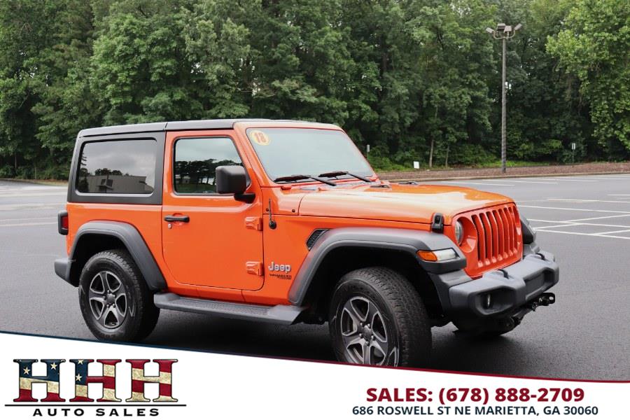 2018 Jeep Wrangler SPORT, available for sale in Marietta, Georgia | HHH Auto Sales LLC. Marietta, Georgia 2018 Jeep Wrangler SPORT, available for sale in Marietta, Georgia | HHH Auto Sales LLC. Marietta, Georgia