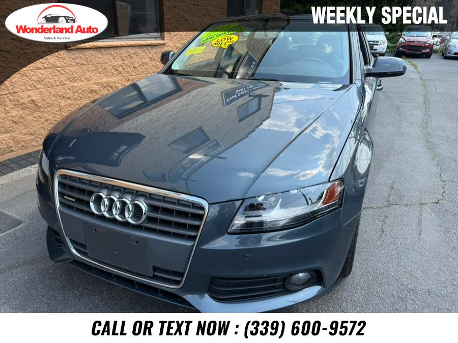 2011 Audi A4 4dr Sdn Auto quattro 2.0T Premium, available for sale in Revere, Massachusetts | Wonderland Auto. Revere, Massachusetts 2011 Audi A4 4dr Sdn Auto quattro 2.0T Premium, available for sale in Revere, Massachusetts | Wonderland Auto. Revere, Massachusetts