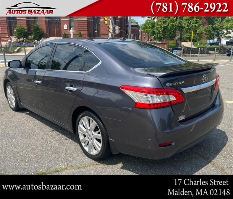 2013 Nissan Sentra 4dr Sdn I4 CVT SV, available for sale in Malden, Massachusetts | Auto Bazaar. Malden, Massachusetts 2013 Nissan Sentra 4dr Sdn I4 CVT SV, available for sale in Malden, Massachusetts | Auto Bazaar. Malden, Massachusetts