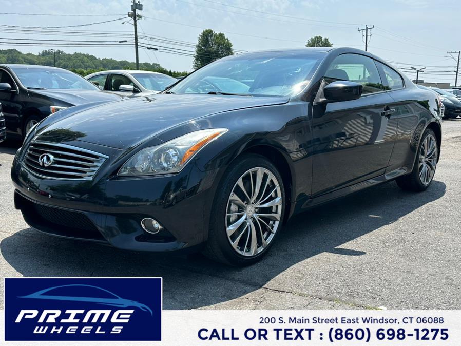 2013 Infiniti G37 Coupe 2dr x AWD, available for sale in East Windsor, Connecticut | Prime Wheels. East Windsor, Connecticut 2013 Infiniti G37 Coupe 2dr x AWD, available for sale in East Windsor, Connecticut | Prime Wheels. East Windsor, Connecticut