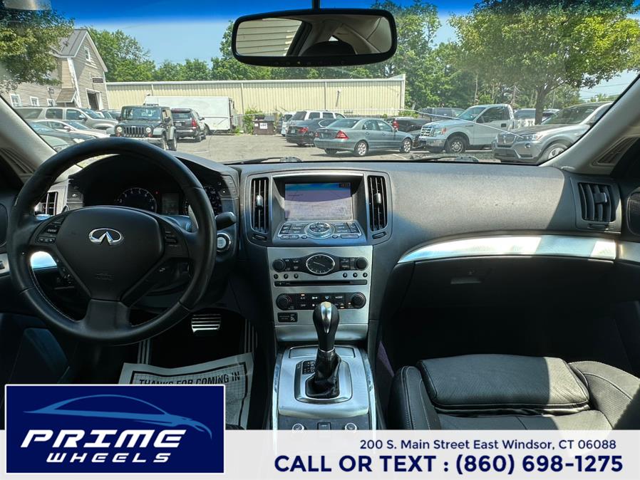 2013 Infiniti G37 Coupe 2dr x AWD, available for sale in East Windsor, Connecticut | Prime Wheels. East Windsor, Connecticut 2013 Infiniti G37 Coupe 2dr x AWD, available for sale in East Windsor, Connecticut | Prime Wheels. East Windsor, Connecticut
