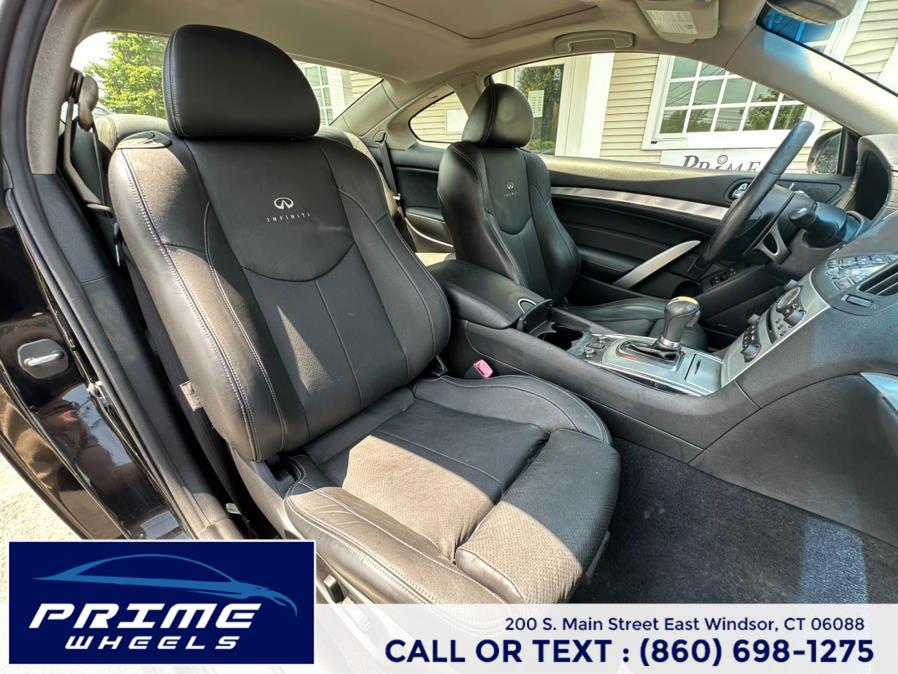 2013 Infiniti G37 Coupe 2dr x AWD, available for sale in East Windsor, Connecticut | Prime Wheels. East Windsor, Connecticut 2013 Infiniti G37 Coupe 2dr x AWD, available for sale in East Windsor, Connecticut | Prime Wheels. East Windsor, Connecticut