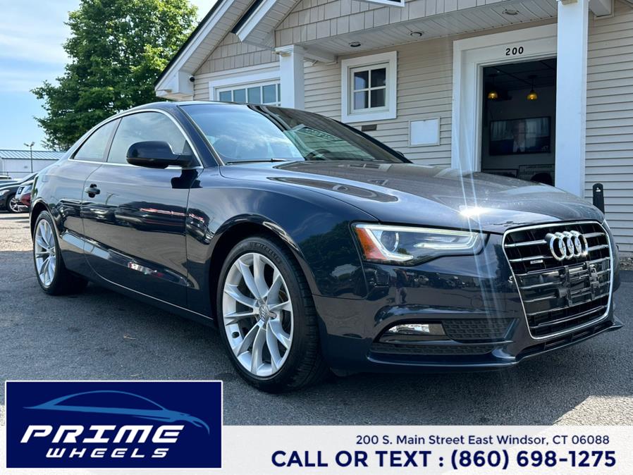 2013 Audi A5 2dr Cpe Auto quattro 2.0T Premium Plus, available for sale in East Windsor, Connecticut | Prime Wheels. East Windsor, Connecticut 2013 Audi A5 2dr Cpe Auto quattro 2.0T Premium Plus, available for sale in East Windsor, Connecticut | Prime Wheels. East Windsor, Connecticut