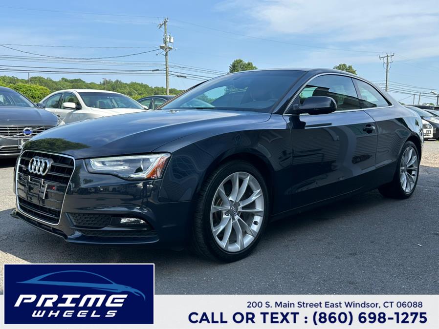 2013 Audi A5 2dr Cpe Auto quattro 2.0T Premium Plus, available for sale in East Windsor, Connecticut | Prime Wheels. East Windsor, Connecticut 2013 Audi A5 2dr Cpe Auto quattro 2.0T Premium Plus, available for sale in East Windsor, Connecticut | Prime Wheels. East Windsor, Connecticut