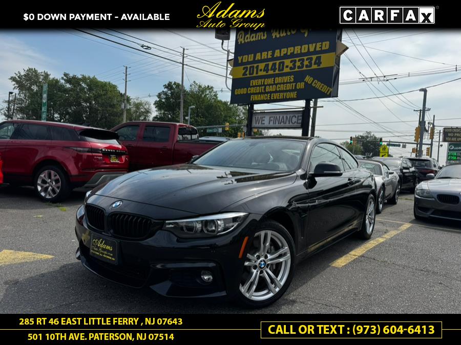 2019 BMW 4 Series 430i xDrive Coupe, available for sale in Paterson, New Jersey | Adams Auto Group. Paterson, New Jersey 2019 BMW 4 Series 430i xDrive Coupe, available for sale in Paterson, New Jersey | Adams Auto Group. Paterson, New Jersey