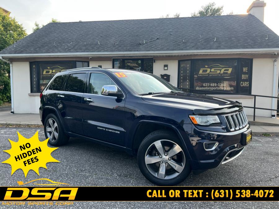 2015 Jeep Grand Cherokee 4WD 4dr Overland, available for sale in Commack, New York | DSA Motor Sports Corp. Commack, New York 2015 Jeep Grand Cherokee 4WD 4dr Overland, available for sale in Commack, New York | DSA Motor Sports Corp. Commack, New York