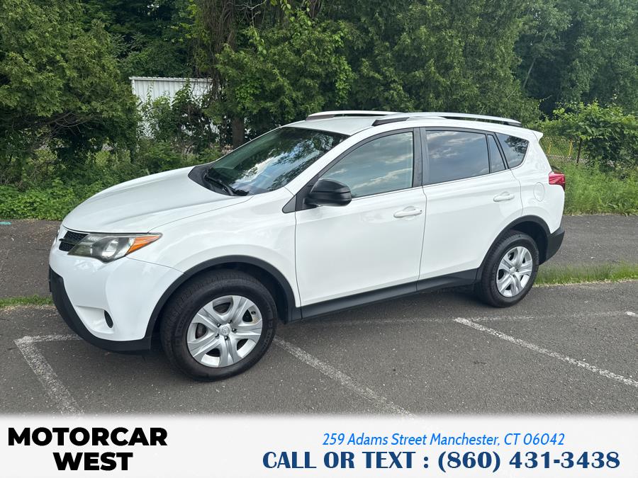 2015 Toyota RAV4 AWD 4dr LE (Natl), available for sale in Manchester, Connecticut | Motorcar West. Manchester, Connecticut 2015 Toyota RAV4 AWD 4dr LE (Natl), available for sale in Manchester, Connecticut | Motorcar West. Manchester, Connecticut
