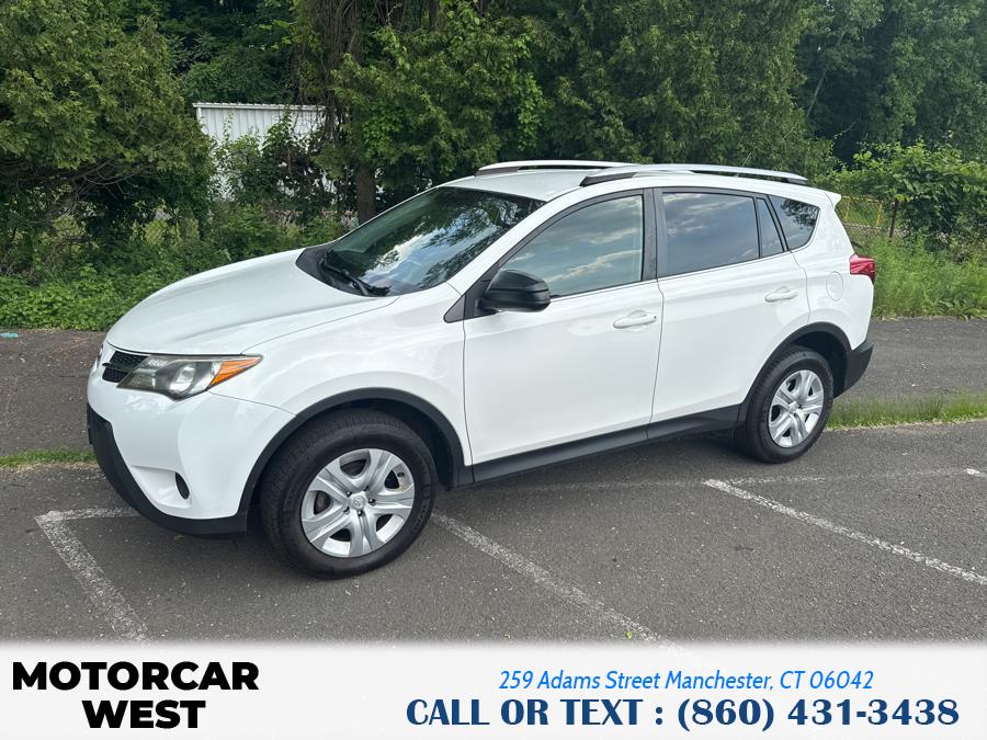 2015 Toyota RAV4 AWD 4dr LE (Natl), available for sale in Manchester, Connecticut | Motorcar West. Manchester, Connecticut 2015 Toyota RAV4 AWD 4dr LE (Natl), available for sale in Manchester, Connecticut | Motorcar West. Manchester, Connecticut
