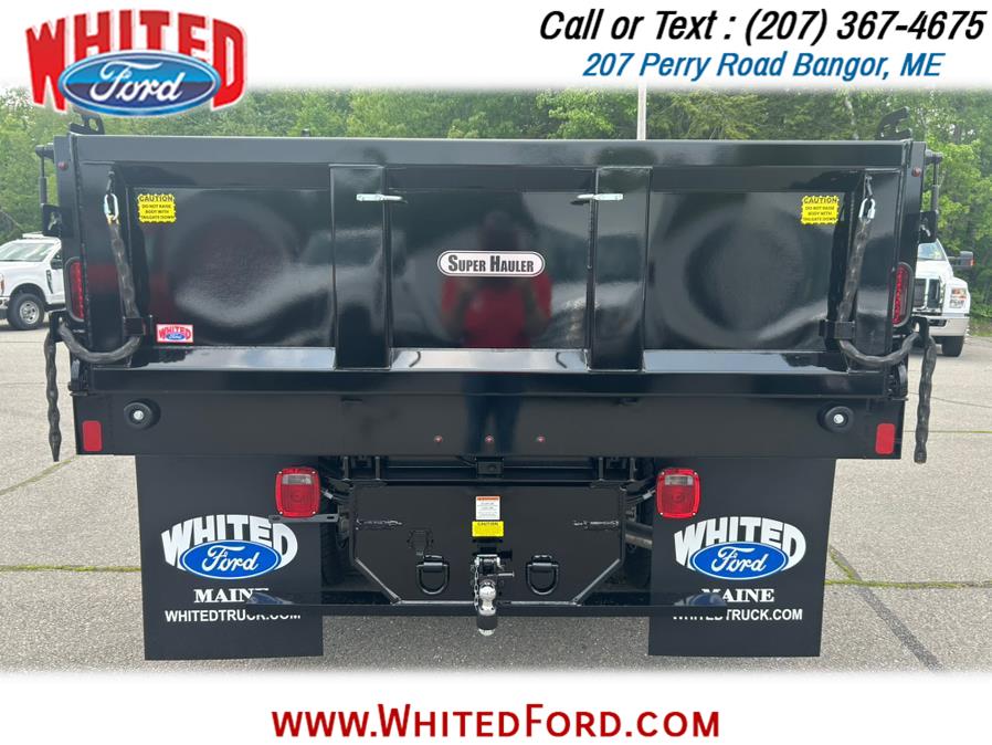 2025 Ford Super Duty F-600 DRW XL 4WD Reg Cab 169" WB 84" CA 11" Dump Body, available for sale in Bangor, Maine | Whited Ford. Bangor, Maine 2025 Ford Super Duty F-600 DRW XL 4WD Reg Cab 169" WB 84" CA 11" Dump Body, available for sale in Bangor, Maine | Whited Ford. Bangor, Maine