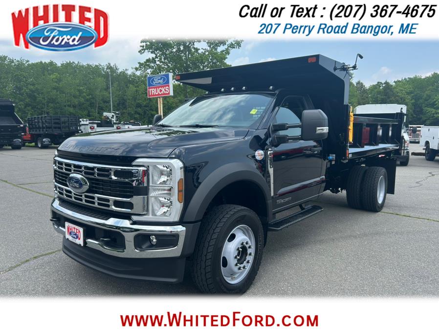 2025 Ford Super Duty F-600 DRW XL 4WD Reg Cab 169" WB 84" CA 11" Dump Body, available for sale in Bangor, Maine | Whited Ford. Bangor, Maine 2025 Ford Super Duty F-600 DRW XL 4WD Reg Cab 169" WB 84" CA 11" Dump Body, available for sale in Bangor, Maine | Whited Ford. Bangor, Maine