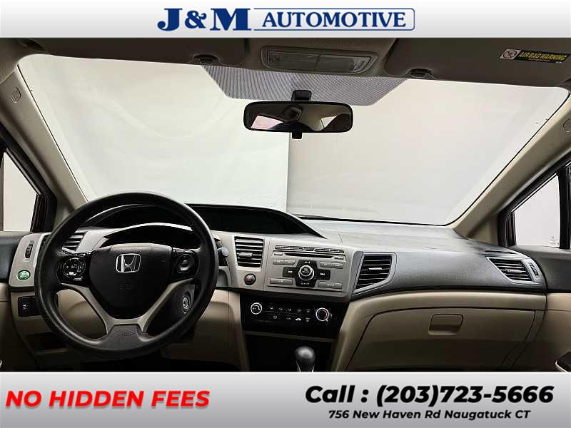 2012 Honda Civic LX, available for sale in Naugatuck, Connecticut | J&M Automotive Sls&Svc LLC. Naugatuck, Connecticut 2012 Honda Civic LX, available for sale in Naugatuck, Connecticut | J&M Automotive Sls&Svc LLC. Naugatuck, Connecticut