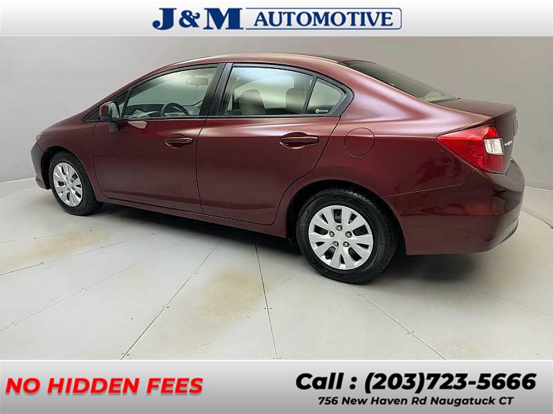 2012 Honda Civic LX, available for sale in Naugatuck, Connecticut | J&M Automotive Sls&Svc LLC. Naugatuck, Connecticut 2012 Honda Civic LX, available for sale in Naugatuck, Connecticut | J&M Automotive Sls&Svc LLC. Naugatuck, Connecticut