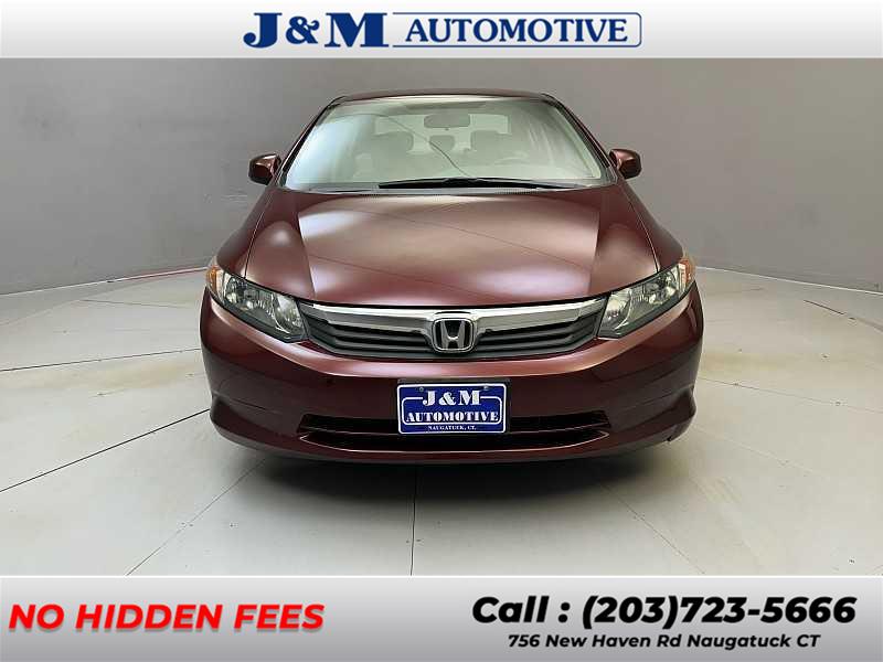 2012 Honda Civic LX, available for sale in Naugatuck, Connecticut | J&M Automotive Sls&Svc LLC. Naugatuck, Connecticut 2012 Honda Civic LX, available for sale in Naugatuck, Connecticut | J&M Automotive Sls&Svc LLC. Naugatuck, Connecticut