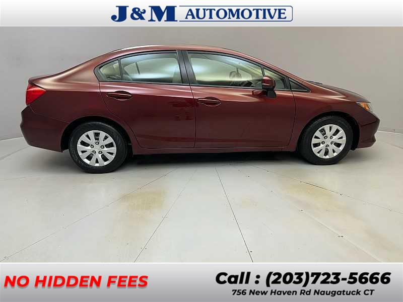 2012 Honda Civic LX, available for sale in Naugatuck, Connecticut | J&M Automotive Sls&Svc LLC. Naugatuck, Connecticut 2012 Honda Civic LX, available for sale in Naugatuck, Connecticut | J&M Automotive Sls&Svc LLC. Naugatuck, Connecticut