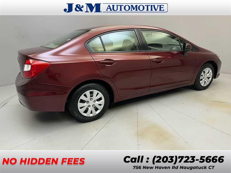 2012 Honda Civic LX, available for sale in Naugatuck, Connecticut | J&M Automotive Sls&Svc LLC. Naugatuck, Connecticut 2012 Honda Civic LX, available for sale in Naugatuck, Connecticut | J&M Automotive Sls&Svc LLC. Naugatuck, Connecticut