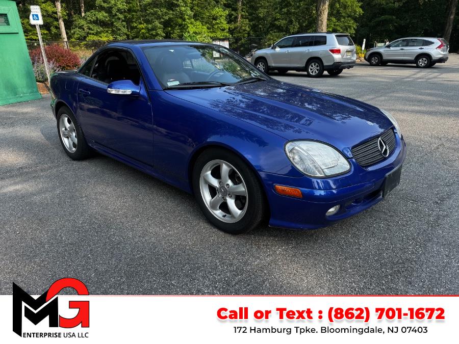2001 Mercedes-Benz SLK-Class 2dr Roadster 3.2L, available for sale in Bloomingdale, New Jersey | MG Enterprise USA. Bloomingdale, New Jersey 2001 Mercedes-Benz SLK-Class 2dr Roadster 3.2L, available for sale in Bloomingdale, New Jersey | MG Enterprise USA. Bloomingdale, New Jersey