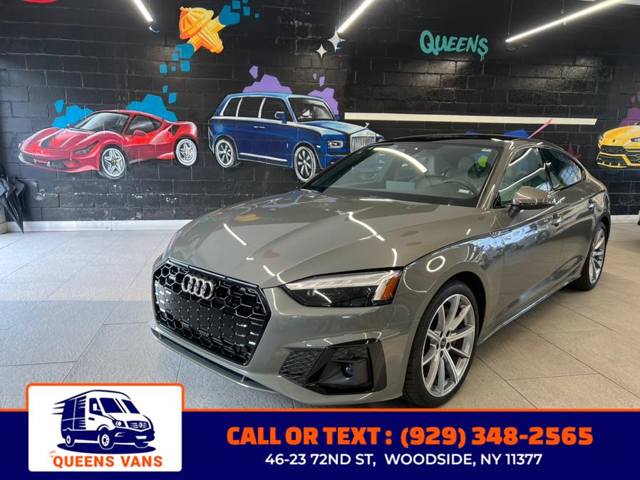 2025 Audi A5 Sportback S line Premium 45 TFSI quattro, available for sale in Woodside, New York | Queens Vans LLC. Woodside, New York 2025 Audi A5 Sportback S line Premium 45 TFSI quattro, available for sale in Woodside, New York | Queens Vans LLC. Woodside, New York