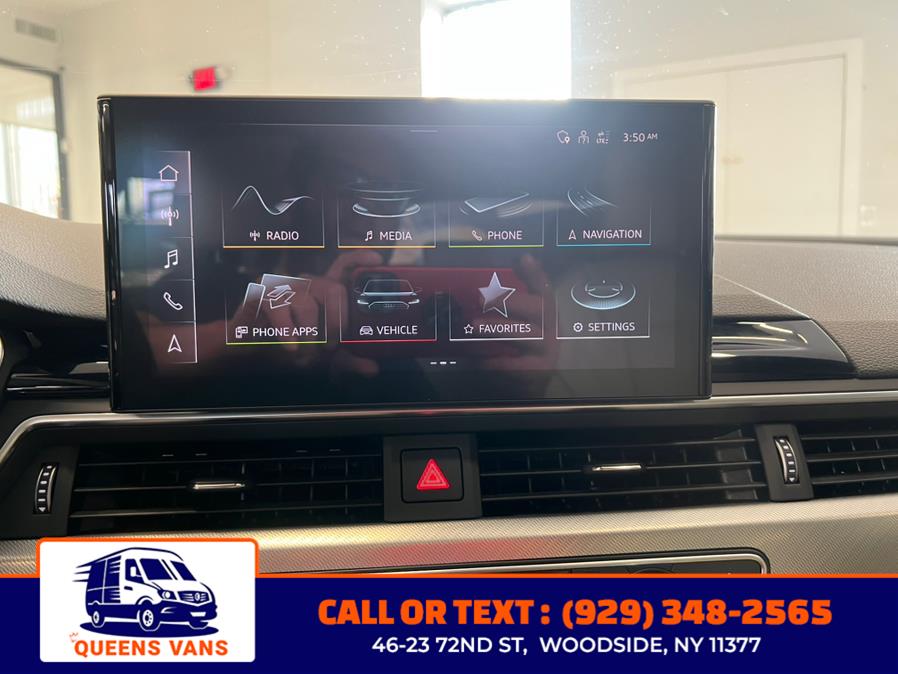 2025 Audi A5 Sportback S line Premium 45 TFSI quattro, available for sale in Woodside, New York | Queens Vans LLC. Woodside, New York 2025 Audi A5 Sportback S line Premium 45 TFSI quattro, available for sale in Woodside, New York | Queens Vans LLC. Woodside, New York