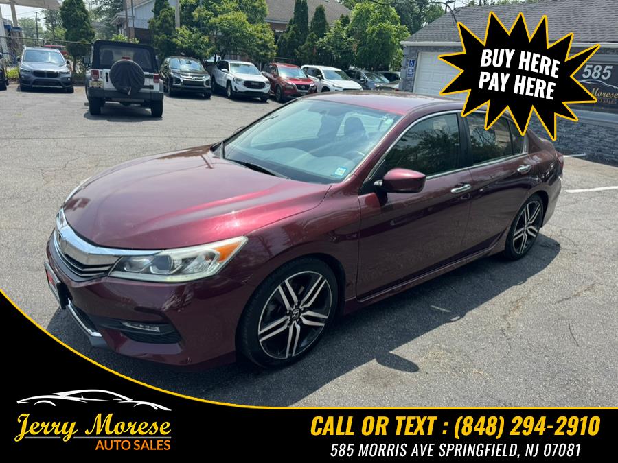 2017 Honda Accord Sedan Sport CVT, available for sale in Springfield, New Jersey | Jerry Morese Auto Sales. Springfield, New Jersey 2017 Honda Accord Sedan Sport CVT, available for sale in Springfield, New Jersey | Jerry Morese Auto Sales. Springfield, New Jersey