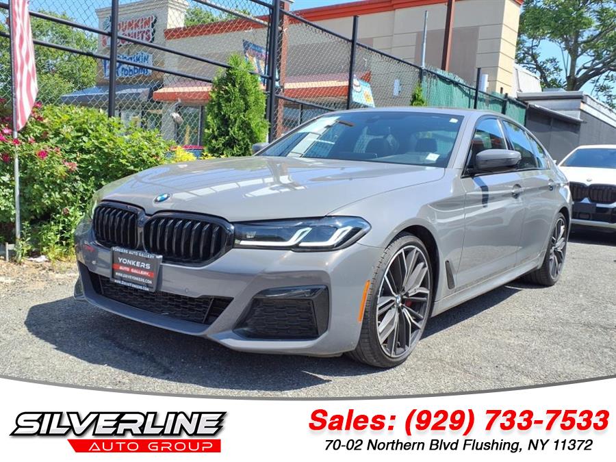 Used 2022 BMW 5 Series in Flushing, New York | Silverline Auto Group. Flushing, New York