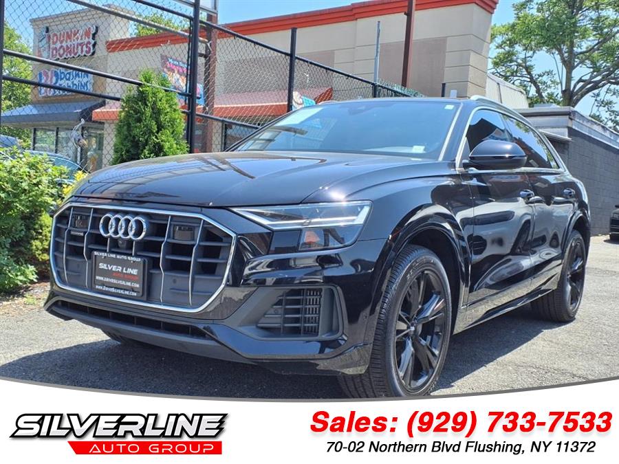 Used 2019 Audi Q8 in Flushing, New York | Silverline Auto Group. Flushing, New York