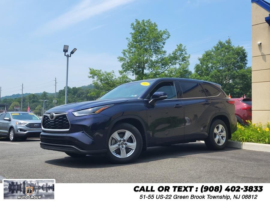 2021 Toyota Highlander L AWD (Natl), available for sale in Green Brook Township, New Jersey | Route 22 Auto Group. Green Brook Township, New Jersey 2021 Toyota Highlander L AWD (Natl), available for sale in Green Brook Township, New Jersey | Route 22 Auto Group. Green Brook Township, New Jersey