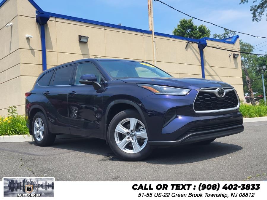 2021 Toyota Highlander L AWD (Natl), available for sale in Green Brook Township, New Jersey | Route 22 Auto Group. Green Brook Township, New Jersey 2021 Toyota Highlander L AWD (Natl), available for sale in Green Brook Township, New Jersey | Route 22 Auto Group. Green Brook Township, New Jersey