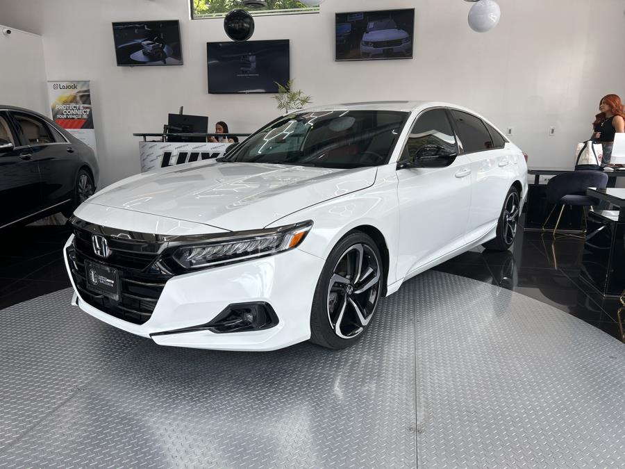 2021 Honda Accord Sedan Sport 1.5T CVT, available for sale in Jersey City, New Jersey | Luxe Auto Galleria. Jersey City, New Jersey 2021 Honda Accord Sedan Sport 1.5T CVT, available for sale in Jersey City, New Jersey | Luxe Auto Galleria. Jersey City, New Jersey