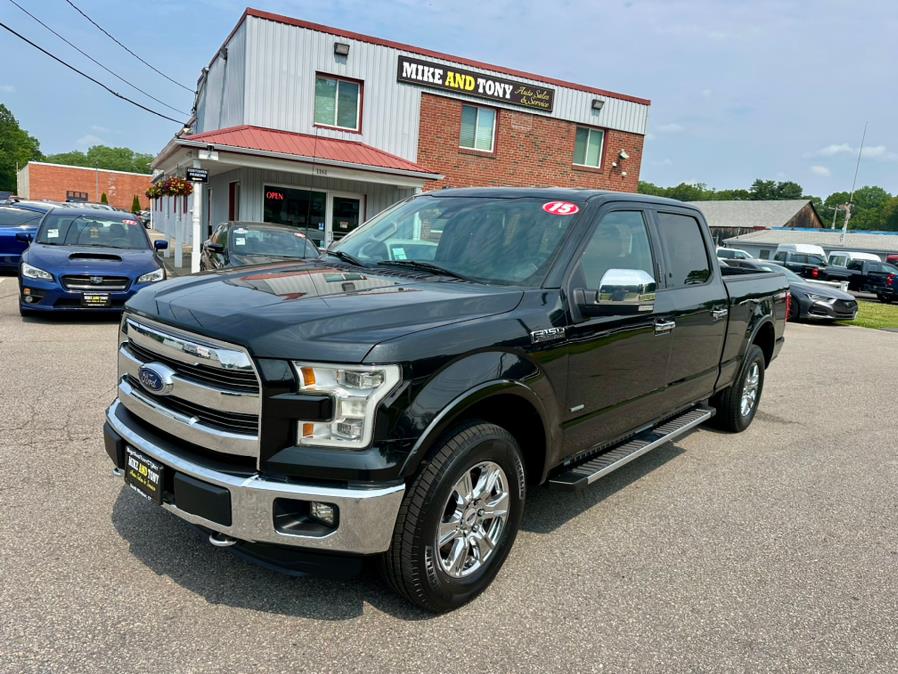 2015 Ford F-150 4WD SuperCrew 157" Lariat, available for sale in South Windsor, Connecticut | Mike And Tony Auto Sales, Inc. South Windsor, Connecticut 2015 Ford F-150 4WD SuperCrew 157" Lariat, available for sale in South Windsor, Connecticut | Mike And Tony Auto Sales, Inc. South Windsor, Connecticut