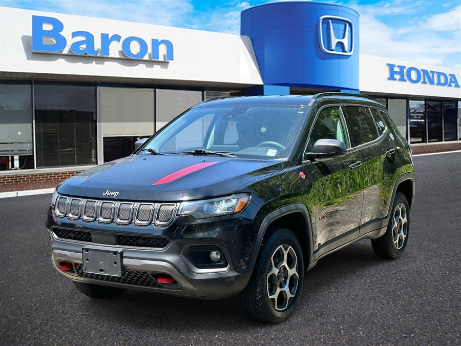 2022 Jeep Compass Trailhawk, available for sale in Patchogue, New York | Baron Supercenter. Patchogue, New York 2022 Jeep Compass Trailhawk, available for sale in Patchogue, New York | Baron Supercenter. Patchogue, New York