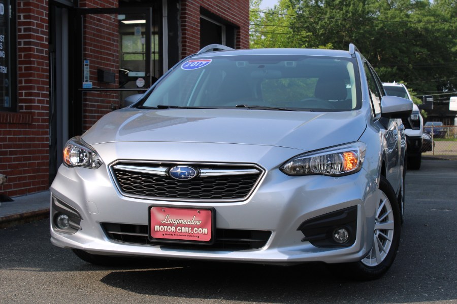 2017 Subaru Impreza 2.0i Premium 5-door CVT, available for sale in ENFIELD, Connecticut | Longmeadow Motor Cars. ENFIELD, Connecticut