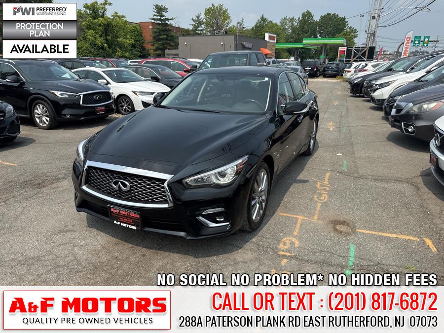 2019 INFINITI Q50 3.0t LUXE AWD, available for sale in East Rutherford, New Jersey | A&F Motors LLC. East Rutherford, New Jersey