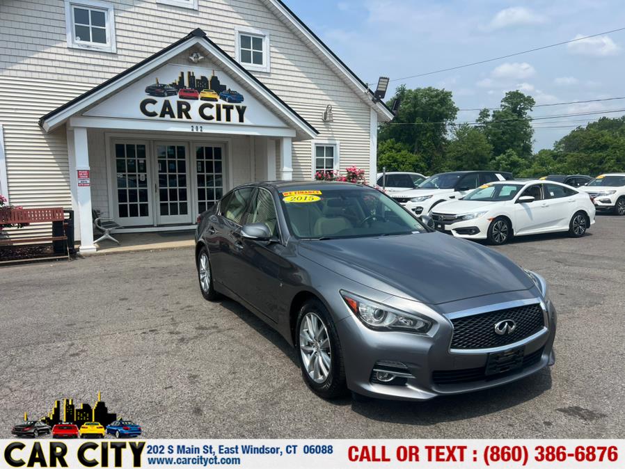 2015 INFINITI Q50 4dr Sdn Premium AWD, available for sale in East Windsor, Connecticut | Car City LLC. East Windsor, Connecticut 2015 INFINITI Q50 4dr Sdn Premium AWD, available for sale in East Windsor, Connecticut | Car City LLC. East Windsor, Connecticut
