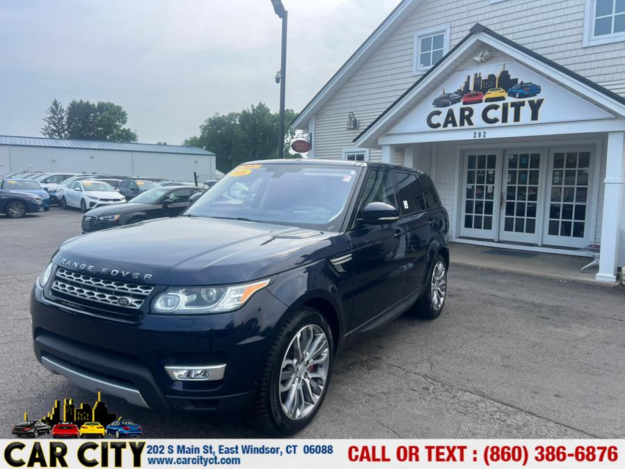 2016 Land Rover Range Rover Sport 4WD 4dr V8, available for sale in East Windsor, Connecticut | Car City LLC. East Windsor, Connecticut 2016 Land Rover Range Rover Sport 4WD 4dr V8, available for sale in East Windsor, Connecticut | Car City LLC. East Windsor, Connecticut