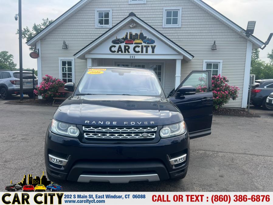 2016 Land Rover Range Rover Sport 4WD 4dr V8, available for sale in East Windsor, Connecticut | Car City LLC. East Windsor, Connecticut 2016 Land Rover Range Rover Sport 4WD 4dr V8, available for sale in East Windsor, Connecticut | Car City LLC. East Windsor, Connecticut