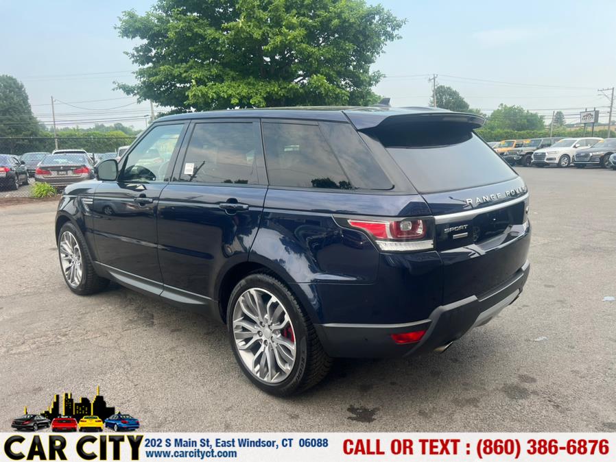 2016 Land Rover Range Rover Sport 4WD 4dr V8, available for sale in East Windsor, Connecticut | Car City LLC. East Windsor, Connecticut 2016 Land Rover Range Rover Sport 4WD 4dr V8, available for sale in East Windsor, Connecticut | Car City LLC. East Windsor, Connecticut