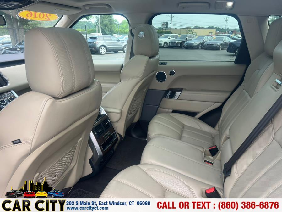 2016 Land Rover Range Rover Sport 4WD 4dr V8, available for sale in East Windsor, Connecticut | Car City LLC. East Windsor, Connecticut 2016 Land Rover Range Rover Sport 4WD 4dr V8, available for sale in East Windsor, Connecticut | Car City LLC. East Windsor, Connecticut