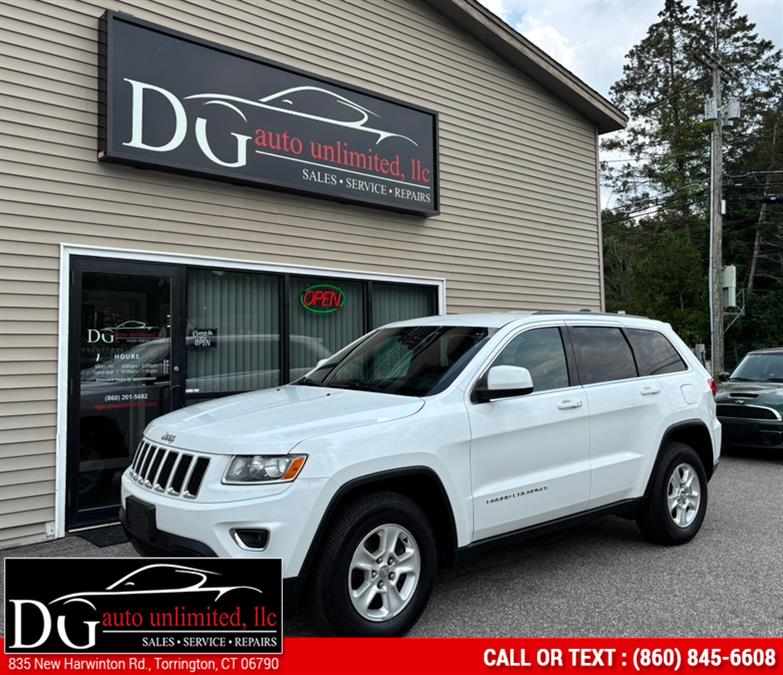 2014 Jeep Grand Cherokee Laredo, available for sale in Torrington, Connecticut | DG Auto Unlimited, LLC. Torrington, Connecticut
