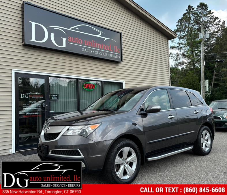 2011 Acura MDX AWD Tech/Entertainment Pkg, available for sale in Torrington, Connecticut | DG Auto Unlimited, LLC. Torrington, Connecticut