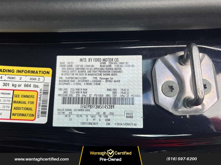 2021 Ford Mustang GT Premium Convertible, available for sale in Wantagh, New York | Wantagh Certified. Wantagh, New York 2021 Ford Mustang GT Premium Convertible, available for sale in Wantagh, New York | Wantagh Certified. Wantagh, New York
