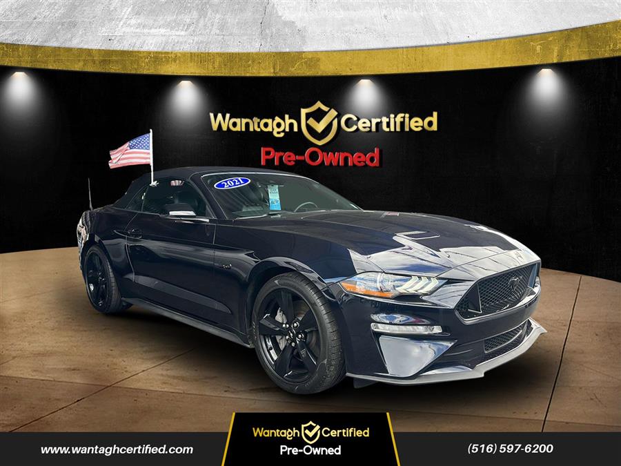2021 Ford Mustang GT Premium Convertible, available for sale in Wantagh, New York | Wantagh Certified. Wantagh, New York 2021 Ford Mustang GT Premium Convertible, available for sale in Wantagh, New York | Wantagh Certified. Wantagh, New York