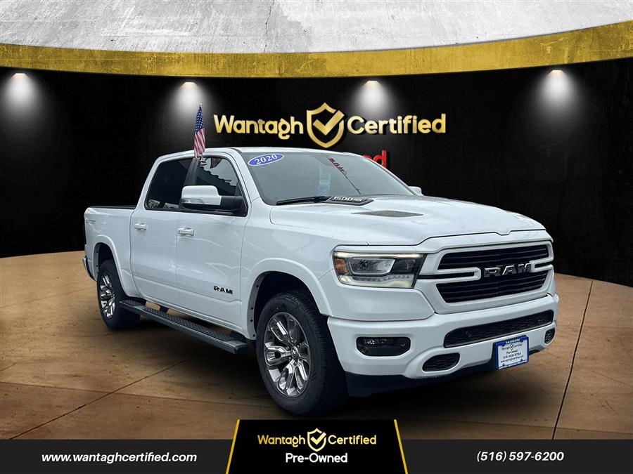 2020 Ram 1500 Laramie 4x4 Crew Cab 5'7" Box, available for sale in Wantagh, New York | Wantagh Certified. Wantagh, New York