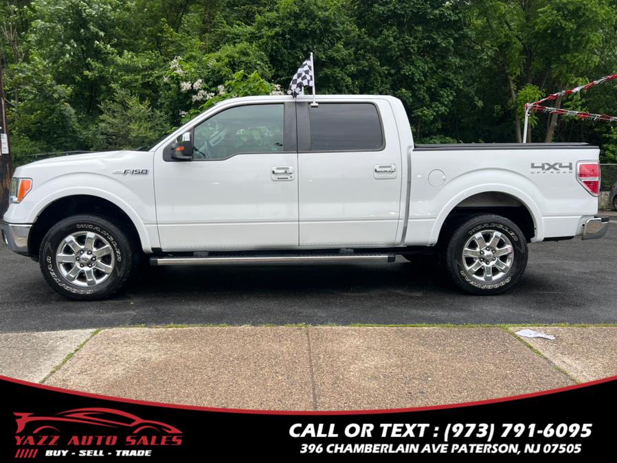 2013 Ford F-150 4WD SuperCrew 157" Lariat, available for sale in Paterson, New Jersey | Yazz Auto Sales. Paterson, New Jersey 2013 Ford F-150 4WD SuperCrew 157" Lariat, available for sale in Paterson, New Jersey | Yazz Auto Sales. Paterson, New Jersey