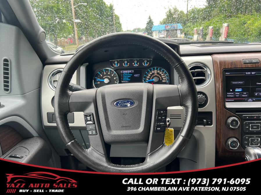 2013 Ford F-150 4WD SuperCrew 157" Lariat, available for sale in Paterson, New Jersey | Yazz Auto Sales. Paterson, New Jersey 2013 Ford F-150 4WD SuperCrew 157" Lariat, available for sale in Paterson, New Jersey | Yazz Auto Sales. Paterson, New Jersey