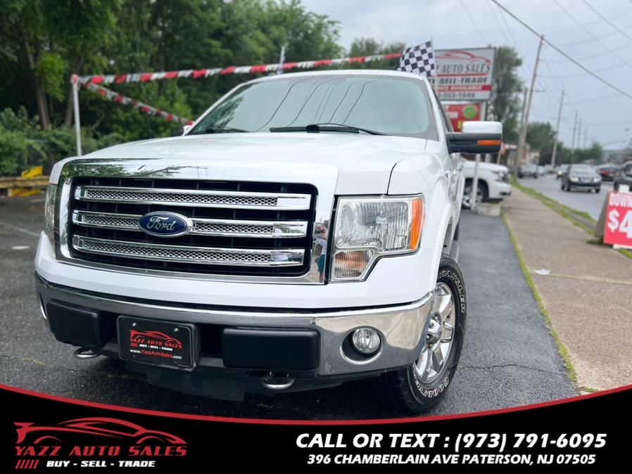 2013 Ford F-150 4WD SuperCrew 157" Lariat, available for sale in Paterson, New Jersey | Yazz Auto Sales. Paterson, New Jersey 2013 Ford F-150 4WD SuperCrew 157" Lariat, available for sale in Paterson, New Jersey | Yazz Auto Sales. Paterson, New Jersey
