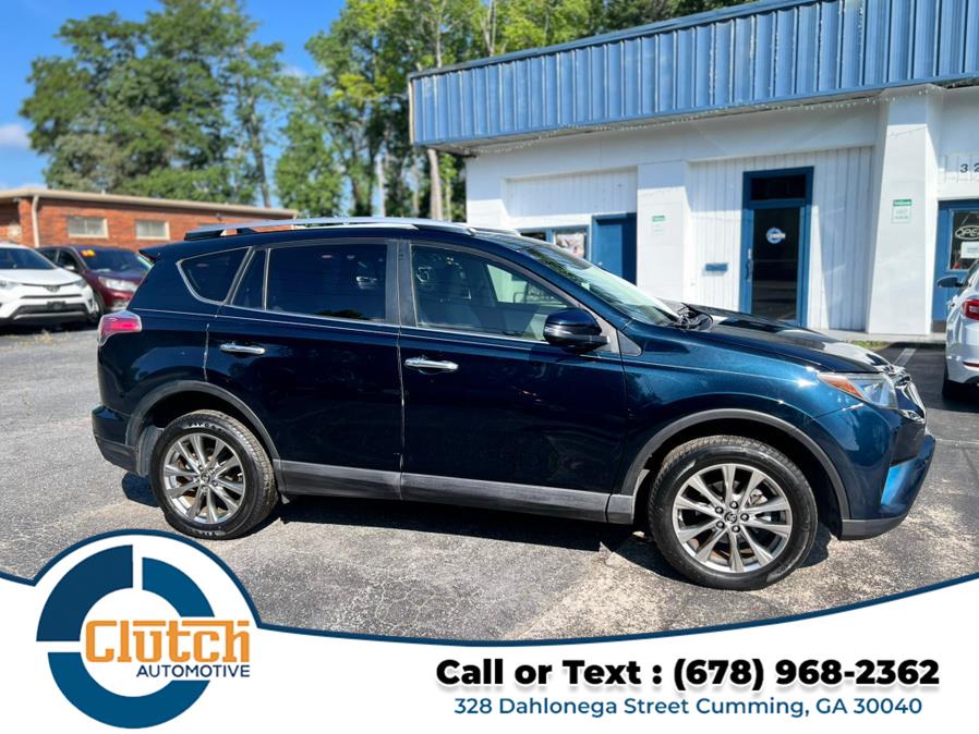 2018 Toyota RAV4 Limited FWD (Natl), available for sale in Cumming, Georgia | Clutch Automotive. Cumming, Georgia 2018 Toyota RAV4 Limited FWD (Natl), available for sale in Cumming, Georgia | Clutch Automotive. Cumming, Georgia