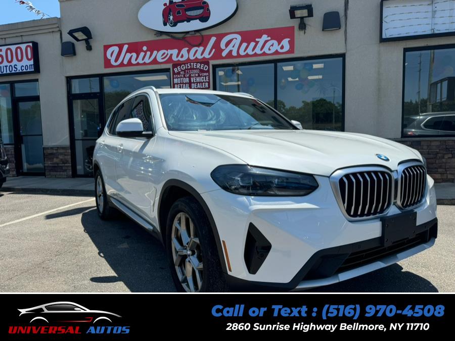 2022 BMW X3 xDrive30i Sports Activity Vehicle, available for sale in Bellmore, New York | Universal Autos. Bellmore, New York 2022 BMW X3 xDrive30i Sports Activity Vehicle, available for sale in Bellmore, New York | Universal Autos. Bellmore, New York