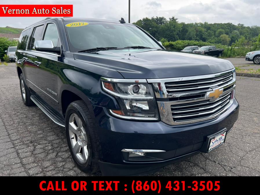 2017 Chevrolet Suburban 4WD 4dr 1500 Premier, available for sale in Manchester, Connecticut | Vernon Auto Sale & Service. Manchester, Connecticut 2017 Chevrolet Suburban 4WD 4dr 1500 Premier, available for sale in Manchester, Connecticut | Vernon Auto Sale & Service. Manchester, Connecticut